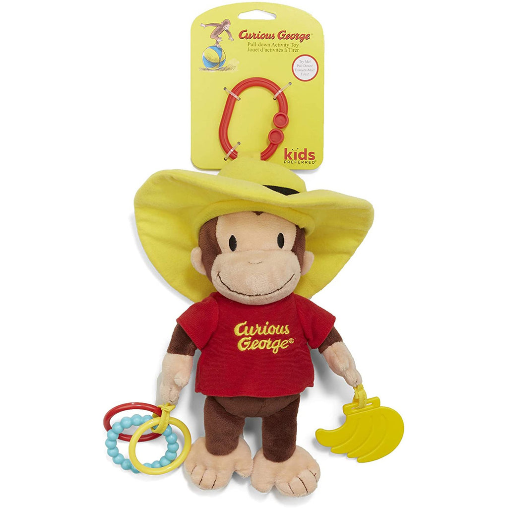 Curious George 10 Inch Plush Activity Toy