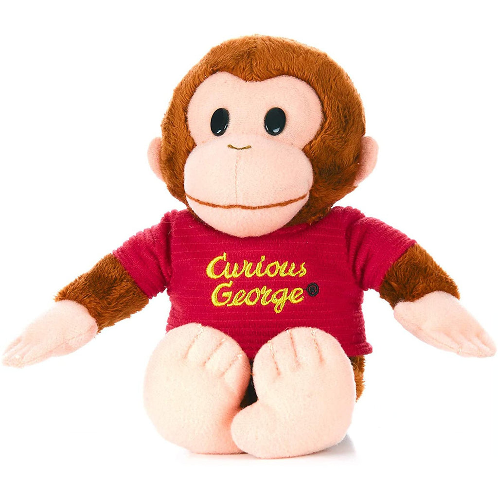 Curious George Red Shirt 8 Inch Plush Figure