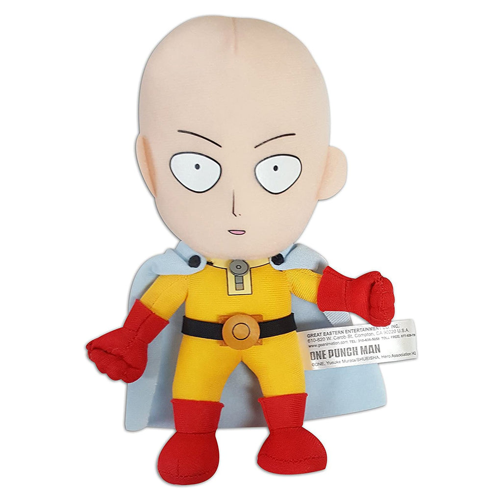 One Punch Man Saitama 8 Inch Plush Figure