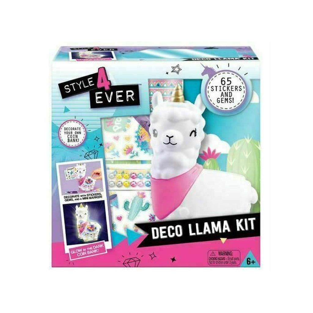 Style 4 Ever Glow In The Dark Deco Llama Kit