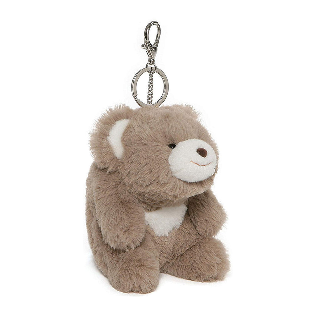 Gund Snuffles Teddy Bear Taupe 5 Inch Plush Figure Keychain