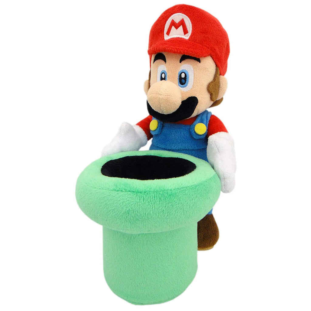 Super Mario With Warp Pipe 9 Inch Plush - Radar Toys