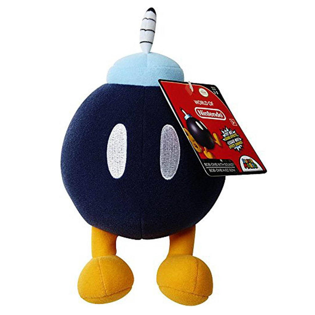 Super Mario World Of Nintendo Bob-Omb With Sound Plush
