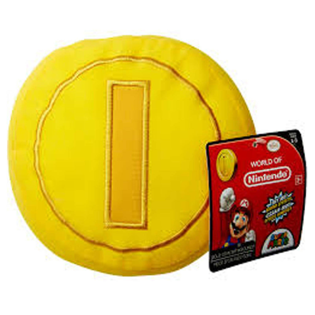 Super Mario World Of Nintendo Coin With Sound Plush