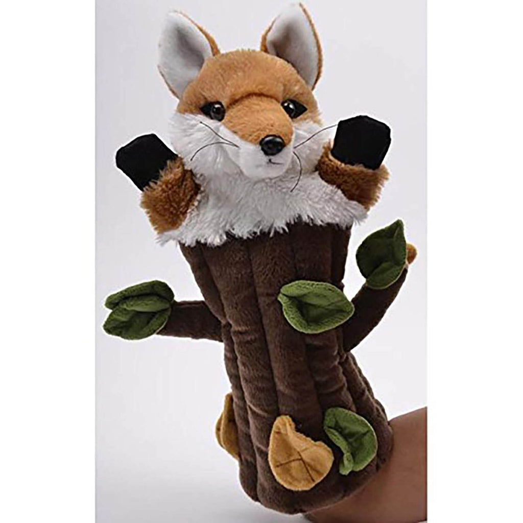 Unipack In N Out Hand Puppet Fox 13 Inch Animal Plush