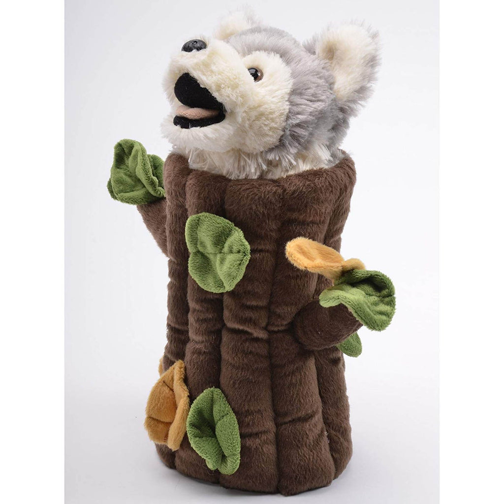 Unipack In N Out Hand Puppet Wolf 13 Inch Animal Plush