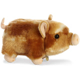 Aurora Miyoni Pot-Bellied Piglet Two Color 11 Inch Plush Figure - Radar Toys