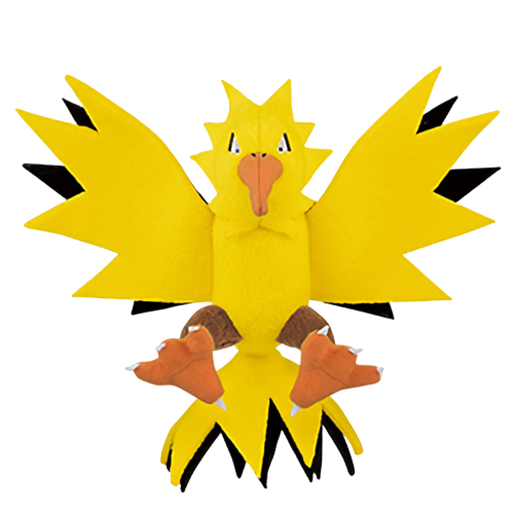 Banpresto Pokemon Pocket Monsters Zapdos 5 Inch Plush Figure