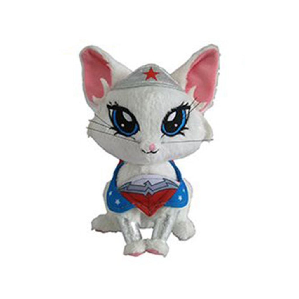 DC Pawzplay Wonder Woman Diana The Persian Kitty 8 Inch Plush