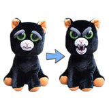 Feisty Pets Katy Cobwebs Black Cat Plush Figure - Radar Toys