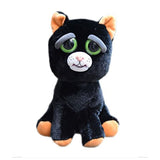Feisty Pets Katy Cobwebs Black Cat Plush Figure - Radar Toys
