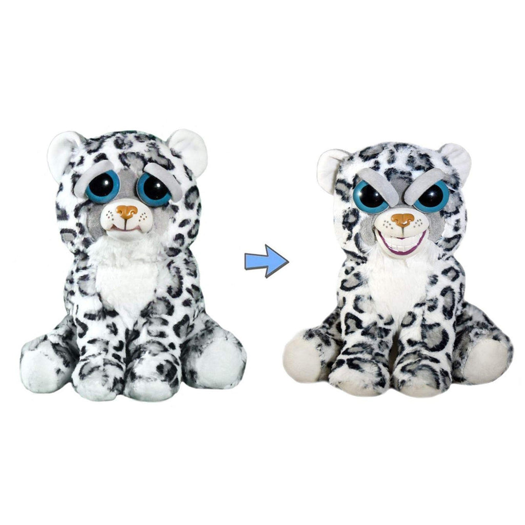 Feisty Pets Lethal Lena Snow Leopard Evil Grin Plush Figure