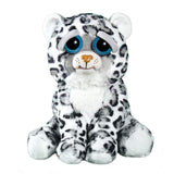 Feisty Pets Lethal Lena Snow Leopard Evil Grin Plush Figure - Radar Toys