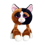 Feisty Pets Mary Monstertruck Calico Cat Growling Plush Figure - Radar Toys