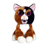 Feisty Pets Mary Monstertruck Calico Cat Growling Plush Figure - Radar Toys