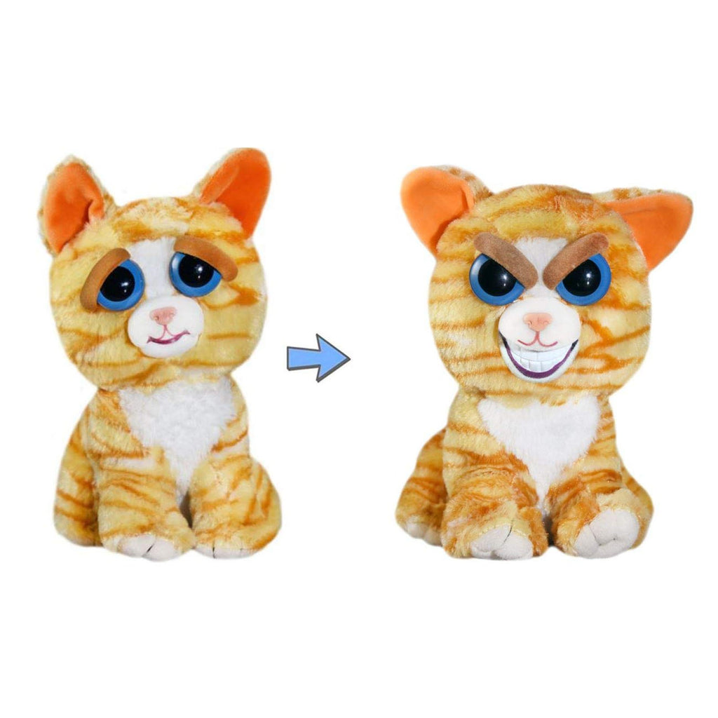 Feisty Pets Princess Pottymouth Orange Cat Evil Grin Plush Figure