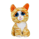 Feisty Pets Princess Pottymouth Orange Cat Evil Grin Plush Figure - Radar Toys