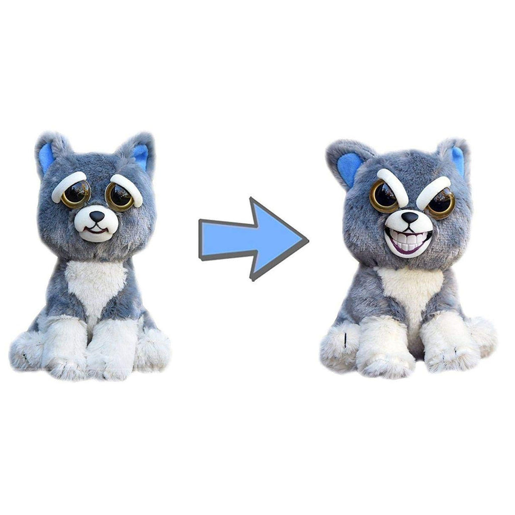 Feisty Pets Sammy Suckerpunch Dog Evil Grin Plush Figure