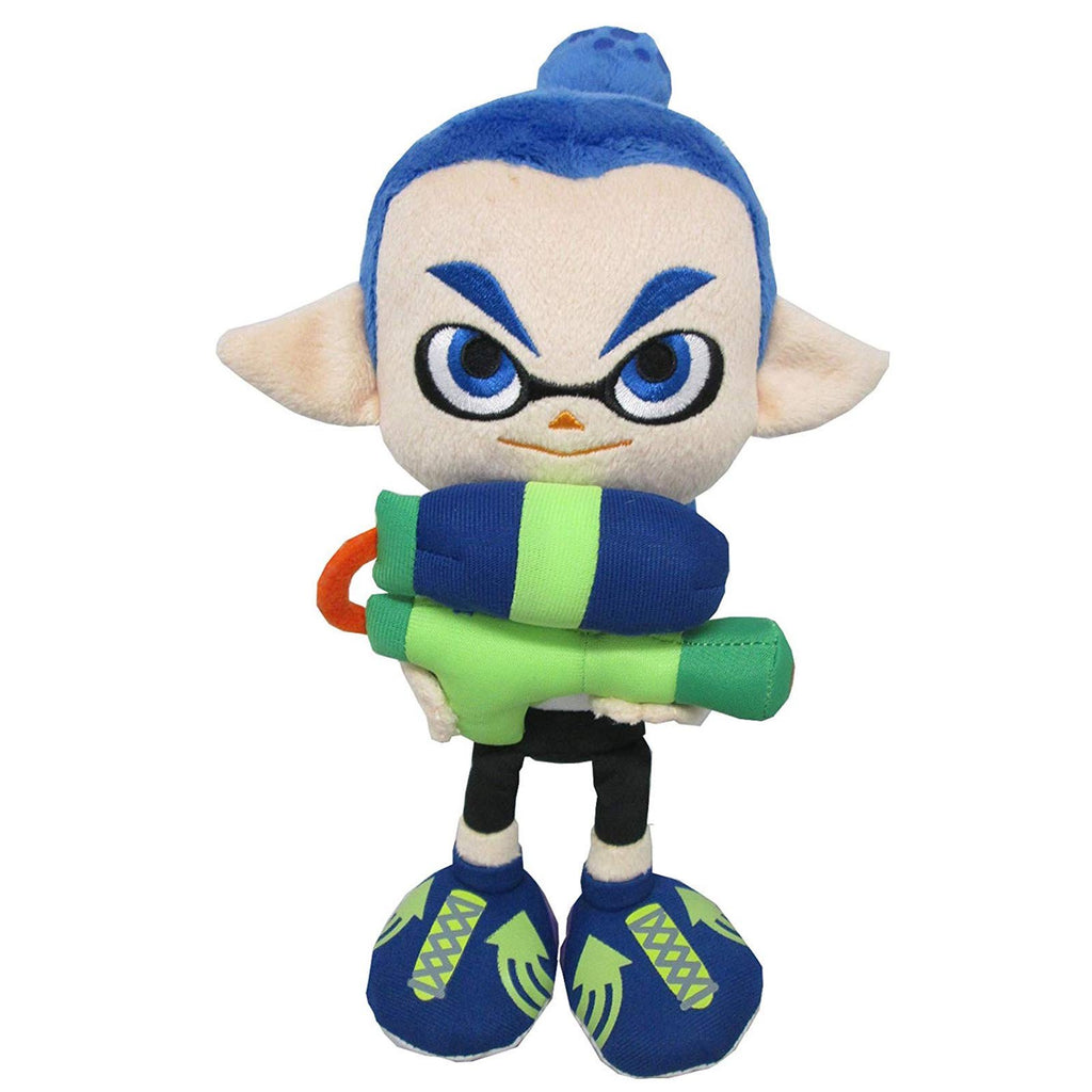 Little Buddy Splatoon Inkling Boy Blue 8 Inch Plush