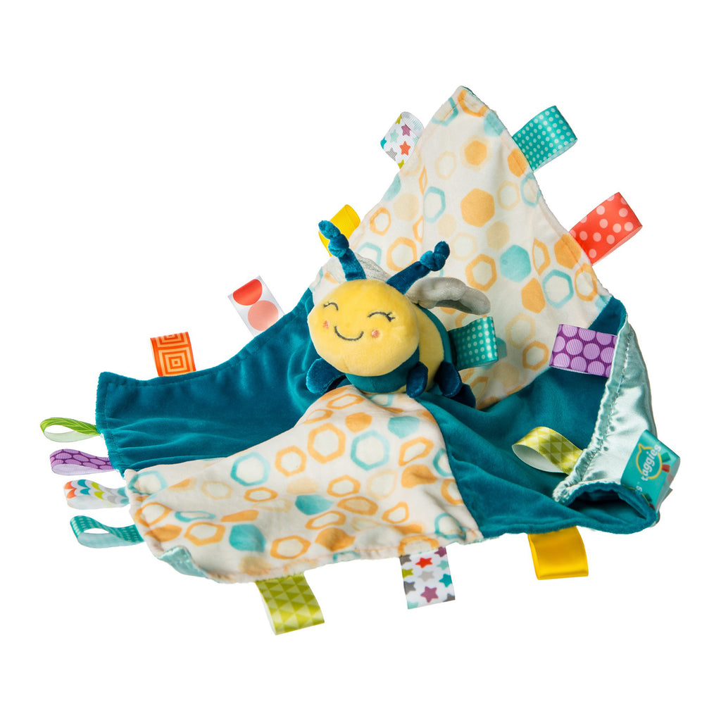 Mary Meyer Taggies Fuzzy Buzzy Bee Character Blanket