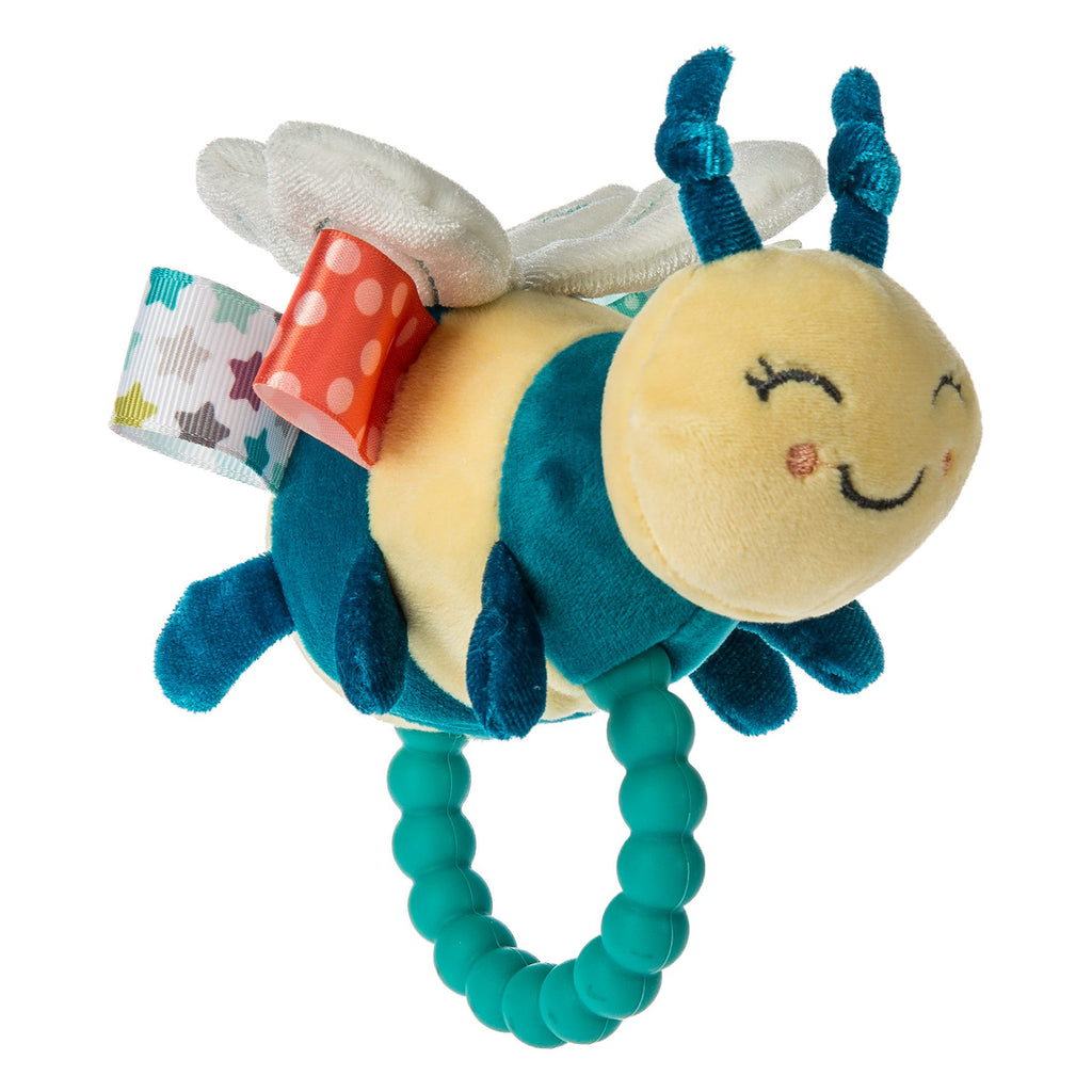 Mary Meyer Taggies Fuzzy Buzzy Bee Teether Rattle