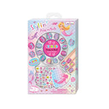 Hot Focus Stylin' Press On Nails Mermaid Set - Radar Toys