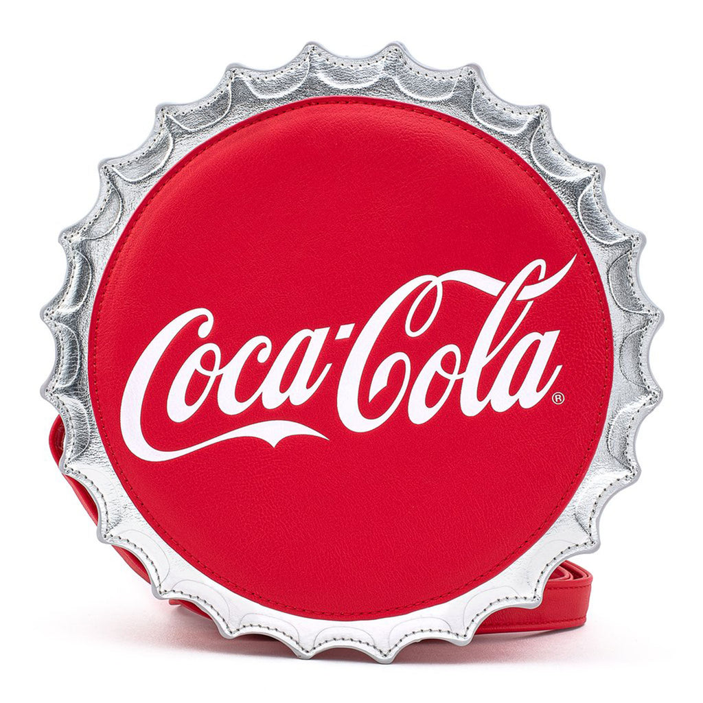 Loungefly Coca Cola Bottle Cap Crossbody Bag Purse