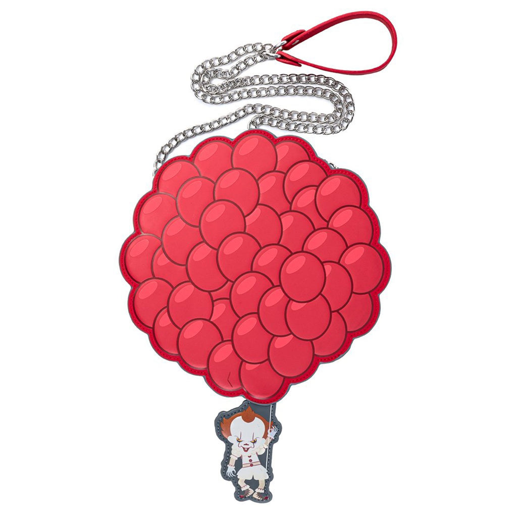 Loungefly IT Pennywise You'll Float Too Balloons Crossbody Bag Purse