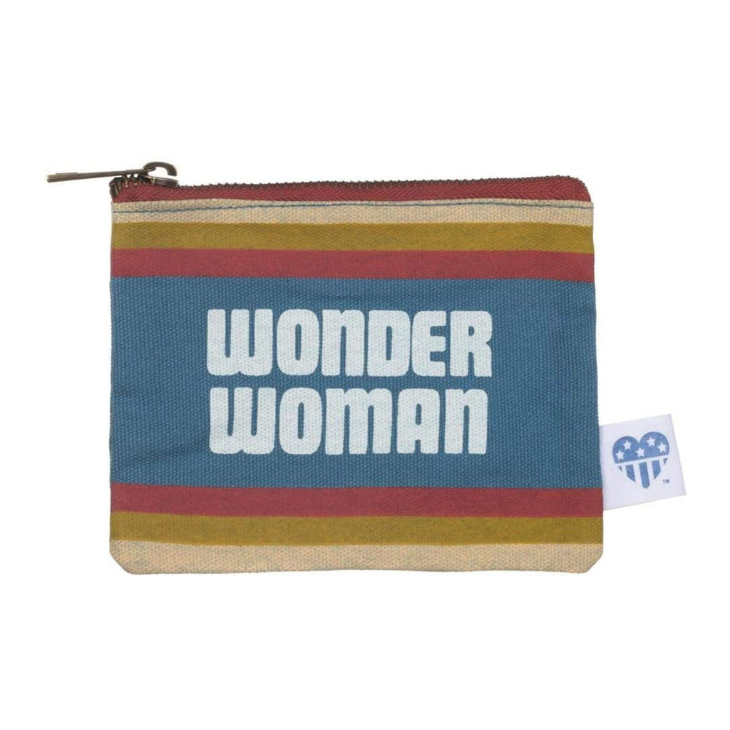 Bioworld DC Wonder Woman Canvas Cosmetic Bag