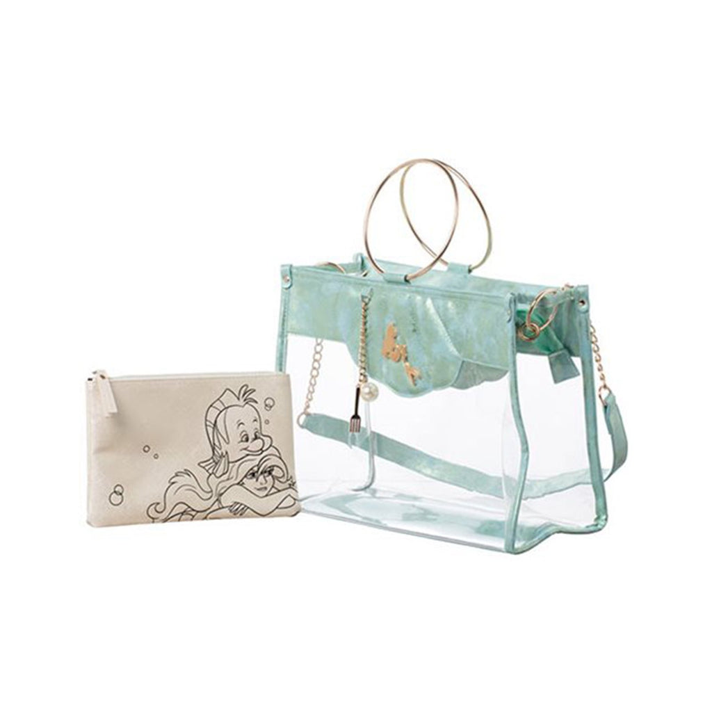 Disney Little Mermaid Clear Tote Purse