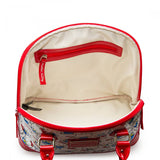 Hello Kitty Vintage Print Patent Purse Embossed Bag - Radar Toys
