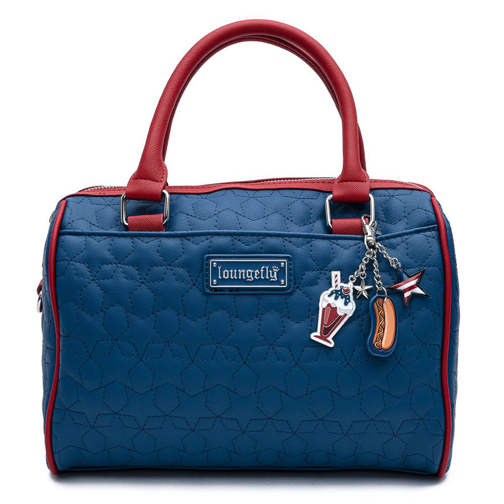 Loungefly Americana Quilted Crossbody Bag Purse
