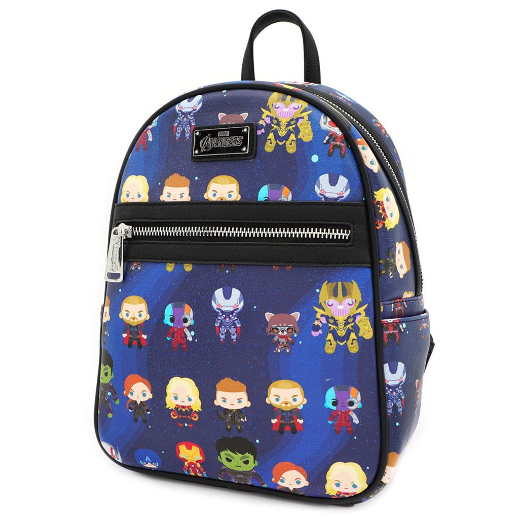 Loungefly Avengers Endgame Chibi All Over Print Mini Backpack