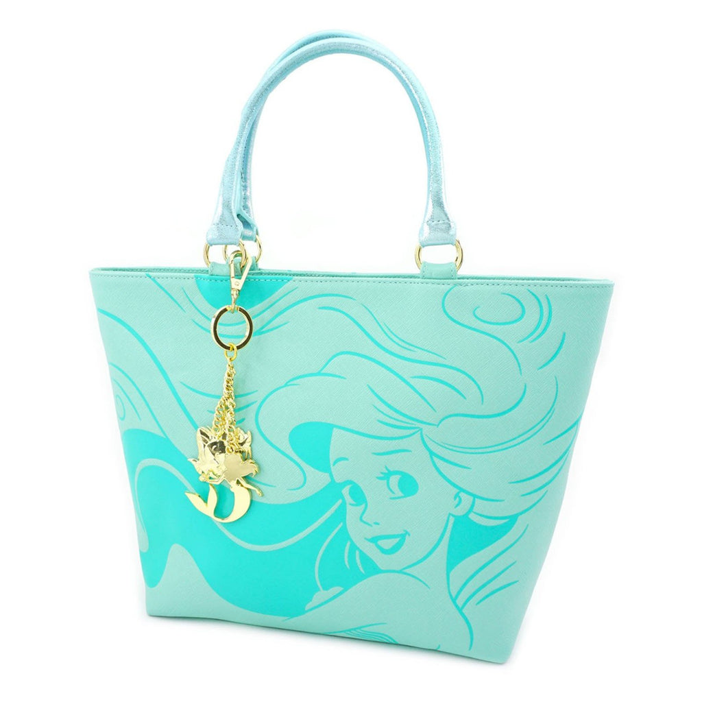 Loungefly Disney Little Mermaid Saffiano Tote Bag Purse