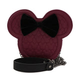 Loungefly Disney Minnie Mouse Quilted Crossbody Purse - Radar Toys