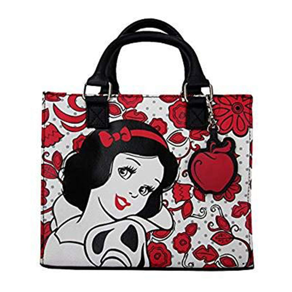 Loungefly Disney Snow White Red And White Duffle Purse