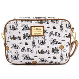 Loungefly Disney Winnie The Pooh Line Drawing Crossbody Bag Purse - Radar Toys