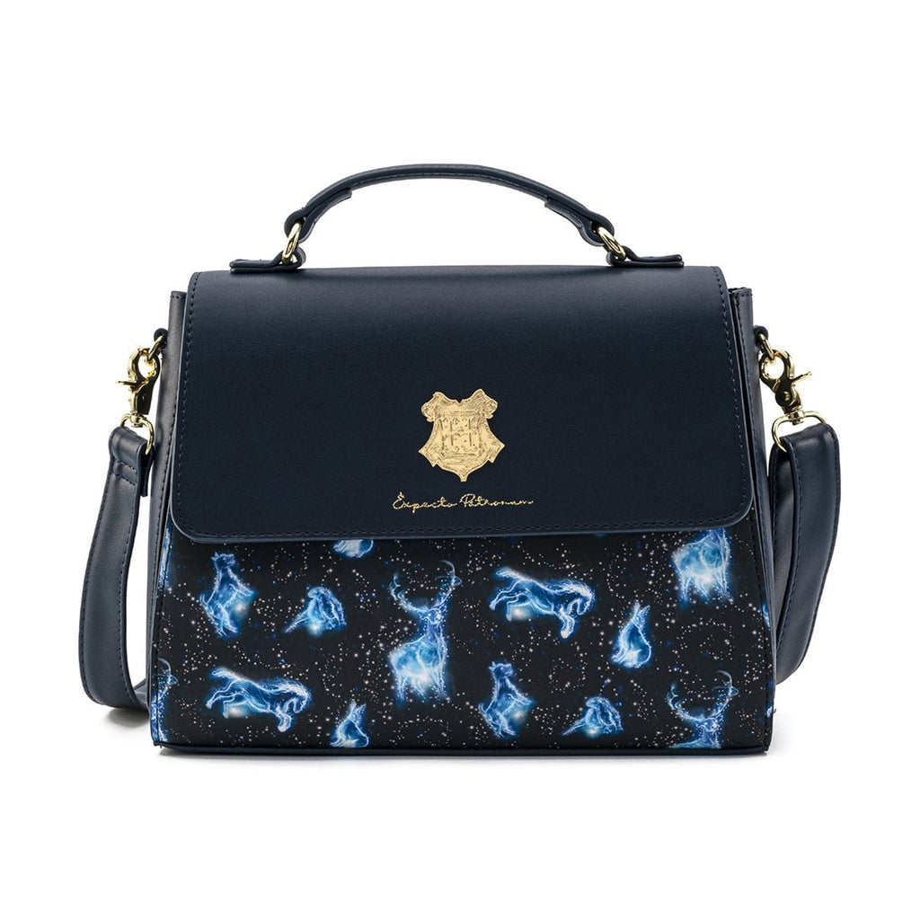 Loungefly Harry Potter Patronus All Over Print Crossbody Bag Purse