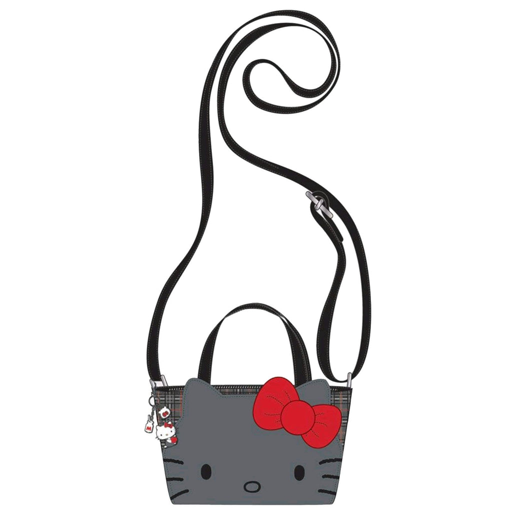 Loungefly Hello Kitty Classic Fashion Plaid Handbag Purse