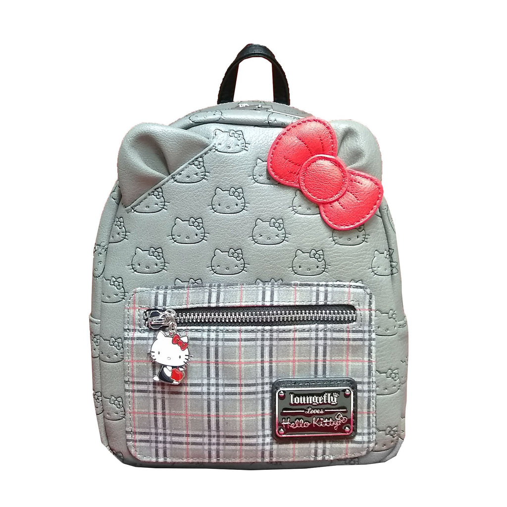 Loungefly Hello Kitty Classic Fashion Plaid Mini Backpack