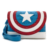 Loungefly Marvel Captain America POP Crossbody Bag Purse - Radar Toys