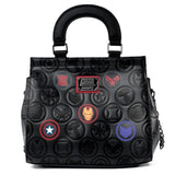 Loungefly Marvel Icons Chain Strap Crossbody Bag Purse - Radar Toys