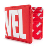Loungefly Marvel Logo Red Bi-Fold Wallet - Radar Toys