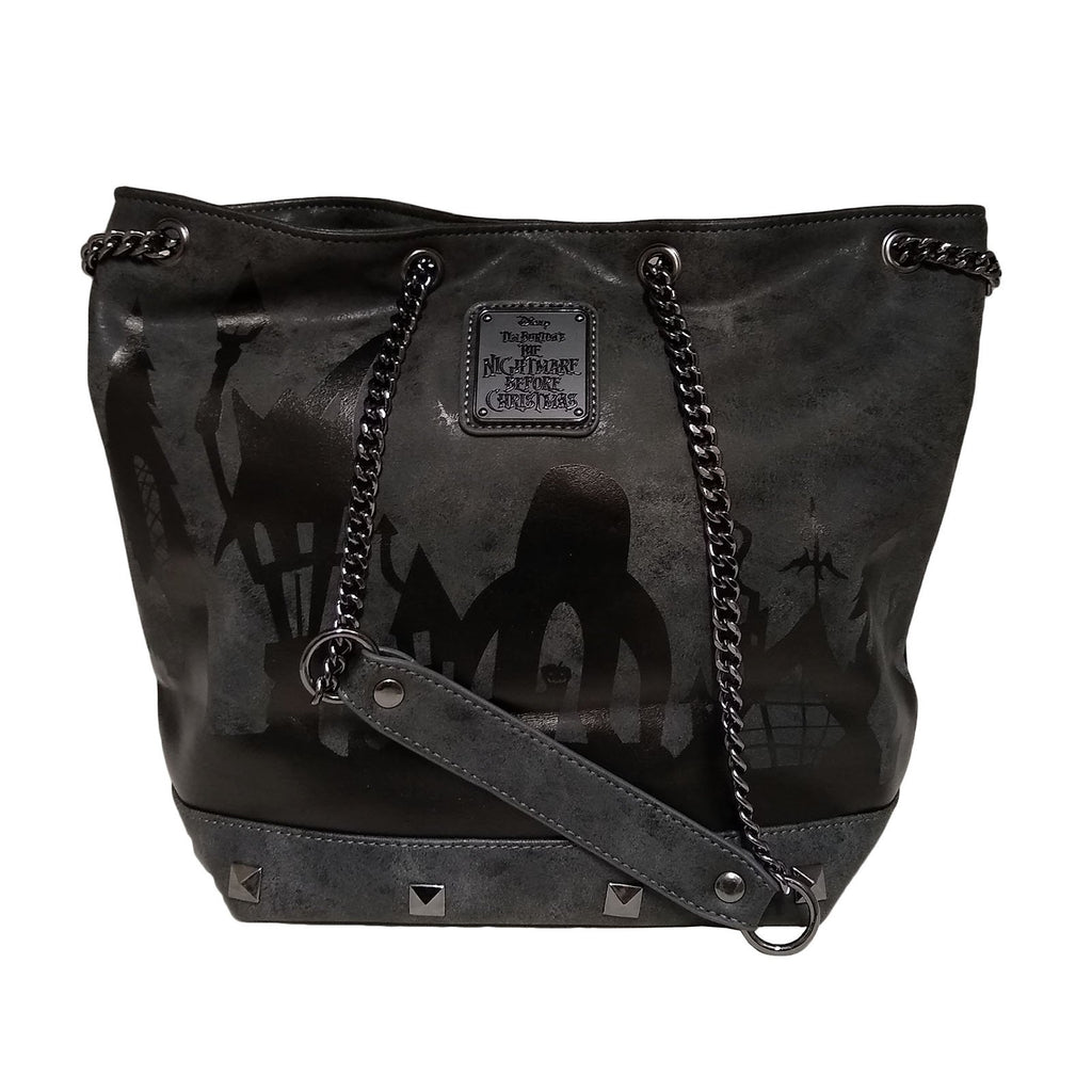 Loungefly Nightmare Before Christmas Halloween Town Crossbody Bag Purse