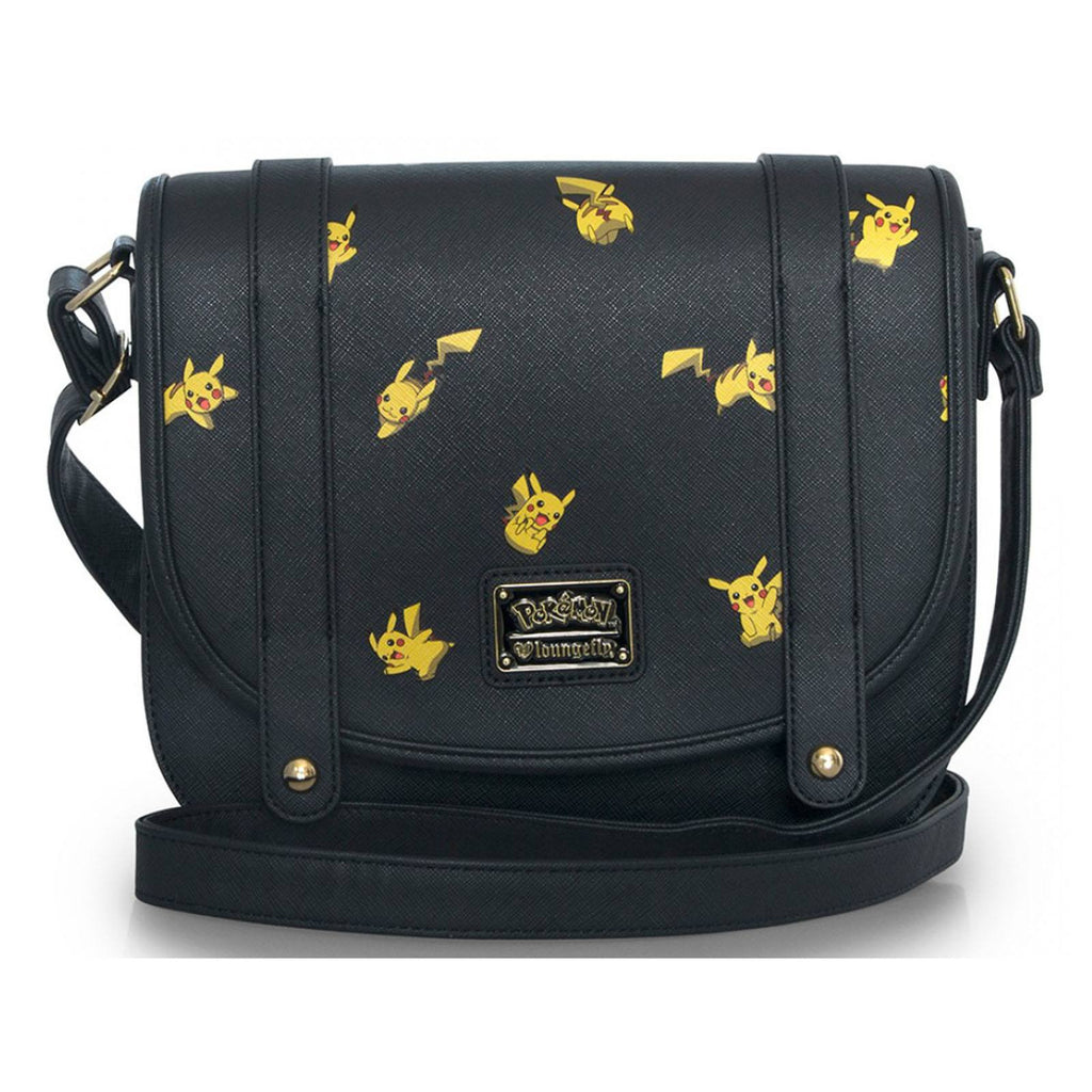 Loungefly Pokemon Pikachu Black Cross Body Purse