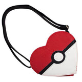 Loungefly Pokemon Pokeball Heart Shaped Cross Body Purse - Radar Toys