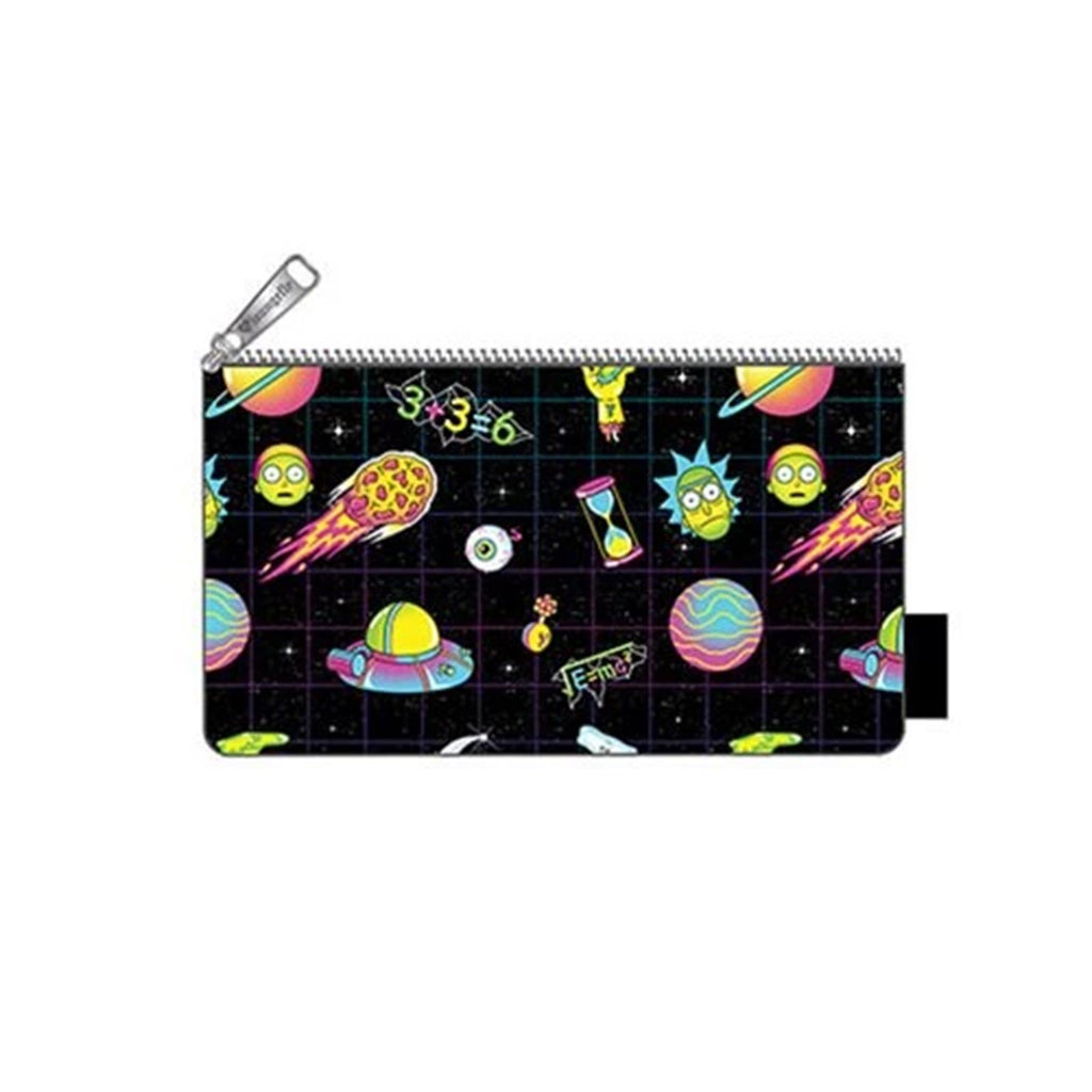 Loungefly Rick And Morty Galaxy All Over Print Coin Bag
