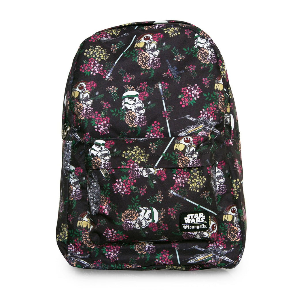 Loungefly Star Wars Floral Stormtrooper All Over Print Backpack