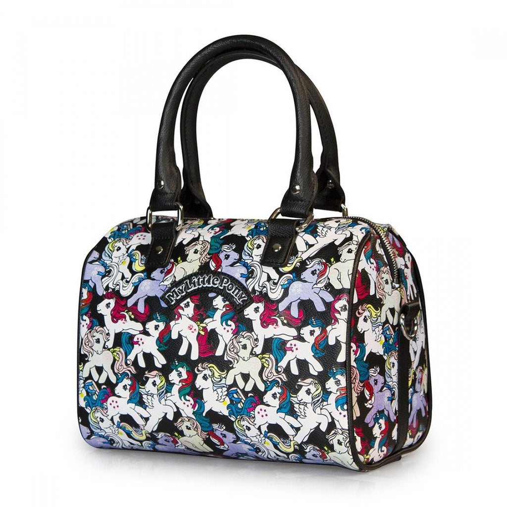 My Little Pony Black Retro Ponies Mini City Purse Crossbody Bag