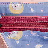 Loungefly Pusheen Unicorn Ombre Chain Strap Crossbody Bag Purse - Radar Toys